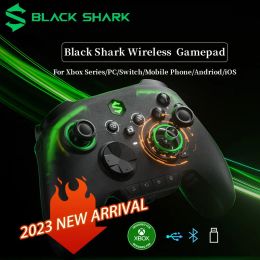 Sets 2023 New Black Shark Gaming Controller 2.4G Wireless Switch Gamepad For Xbox Series/PC/SWITCH/Mobile Phone/Andriod/iOS