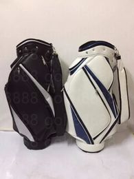 Golf Bags Cart Bags Men's and women's standard golf bag Golf Kit Club bag Leather Club bag Ultra-light PU leather Contact us to view pictures with LOGO