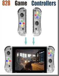 828D For Switch Controllers NS Nintendo joycon Soundfox Gamepad Bluetooth Wireless Game Joystick remote Controller Joypad joycon 8860260