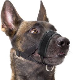 Muzzles Soft Padded Dog Muzzle For Small Medium Large Dogs Adjustable Loop Pet Mouth Cover Prevent Pet Biting Barking Chewing Muzzle