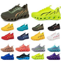 GAI running shoes for mens womens black white red bule yellow Breathable comfortable mens trainers sports sneakers56