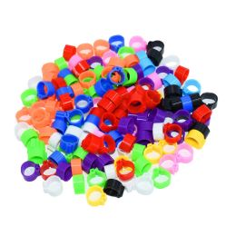 Rings 1000 pcs Pigeons Rings 8mm Bayonet Identification Ring Opening Pigeon Ring Colour Pigeon Foot Ring Pigeon Training Supplies