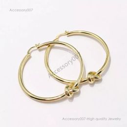 designer jewelry earingwomens charm designer jewelry gold earrings studs hypoallergenic tie a knot copper electroplating fashion party women cuff dangle earring