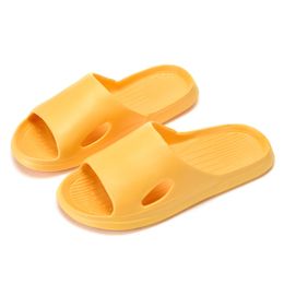 2023 new home slippers female summer non-slip step on shit sense home slippers couple bathroom drag wholesale