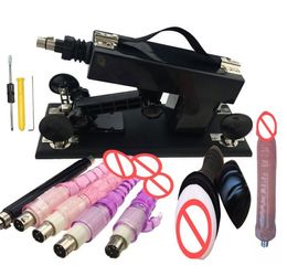 Auto Sex Machine with many Attachments Love Machine for Man And Women06cm Telescopic Length Female Vibrators1150728