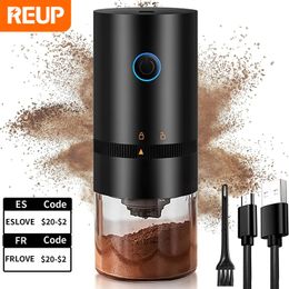 Coffee Grinder TYPEC USB Charge Professional Ceramic Grinding Core Beans Mill Upgrade Portable Electric 240223