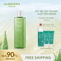 Toners ALODERMA 99.8% Natural Fresh Aloe Juice For Moisturising Type,Organic Pure Aloe Vera Hydrator 240ml Facial Hydrating Toner