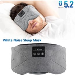 Headphones 2023 New 3D Stereo Sleep Eye Mask IceFeeling Breathable Bluetooth Sleep Eye Mask Headphones Extra Soft Blackout 20 White Noise
