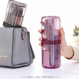 Holders Portable Travel Wash Set Toiletries Partition Storage Box Wash Cup Toothpaste Shampoo Organiser Bottle Outdoor Makeup Cosmetic