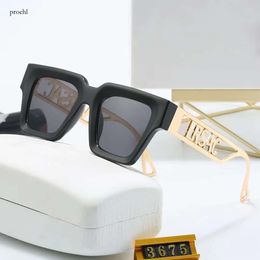 designer sunglasses Letters Big Frame Women Sun Glass Stainless Goggle Adumbral 5 Colours Option Eyeglasses