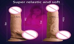 squirting suction cup dildo penis big realistic strap on thick cock phallus faloimetor dildos sex toys goods for adults women Y0405508716
