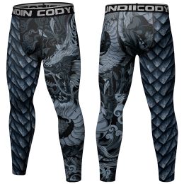 Pants Cody Lundin Custom BJJ Jiu Jitsu Base Layer Grappling Martial Arts Gym Pants Printed Athletic Hiking Compression Gym Bottoms