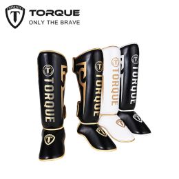 Safety TORQUE Boxing Shin Guards Thicker Adult Protection Ankle Protectors Leggings Equipment Martial Arts Muay Thai Taekwondo