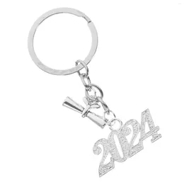 Keychains Graduation Keyring Backpack Keychain 2024 Key Ring Metal Decoration For Purse Bag