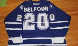 Cheap Custom Vintage 2002 Jersey Ed Belfour Rare Mens Personalized Stitching Jerseys7055979