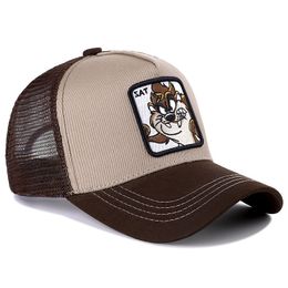 العلامة التجارية الجديدة أنيمي أرنب أزياء عالية القبعة الفاخرة القطن Cotton Cap Cap Men Hop Hop Dad Mesh Hat