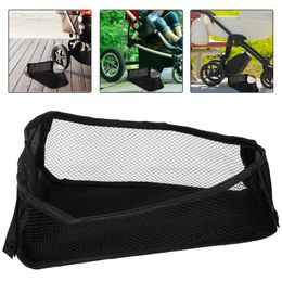 Stroller Parts Storage Side Sling Cargo Net Mesh Organiser Bag Baby Car Hanging Universal Caddie Cup Holders Diaper Accessories