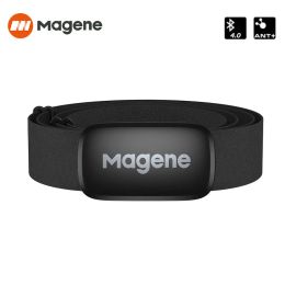 Equipment Magene Mover H64 Heart Rate Sensor Dual Mode ANT Bluetooth With Chest Strap Cycling Computer Bike forWahoo Garmin Sports Monitor