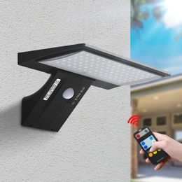 4.2W Dual color Solar light 90 led outdoor motion sensor security IP65 with 4 modes for garden patio