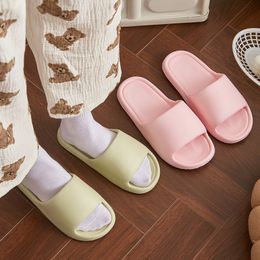 Ladies 2024 Step on the Yyds Shit Summer Indoor Home Quiet Non-slip Bathroom Slippers 497 N-slip 443