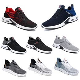 Running Men Spring Fashion Sports Sapatos femininos de tênis adequados Lazer com lazer de cor Antiskid Antiskid Grande tamanho Gai