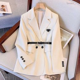 P-ra Designer Clothing Top Women's Suits Blazers Fashion Premium Plus Size Ladies Coats Jacket Send Free Belt 436