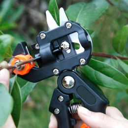 Supports Garden Grafting Pruner Grafting Set Kit Farming Fruit Tree Pruning Shears Scissor Vaccination Cutting Machine Grafting Tools