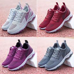 Free Shipping Running Shoes All White Pink White black Red purple Men Women Sneakers GAI Runner Trainers