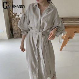 2023 Summer Women Dress Shirt Long Evening Female Vintage Maxi Party Oversize Beach Woman Dresses Casual Elegant Prom 240301