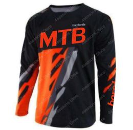 Cycling jersey hombre borntoride Moto Jersey DH Off Road Mountain Bike MTB MX BMX Motocross Jerseys9389297