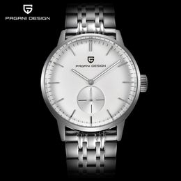 Fashion Casual Men's Business Watches Men Waterproof 30m Simple Quartz Watch Luxury Brand PAGANI DESIGN Relogio Masculino284G
