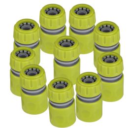 Draaigereedschap 10pc 1/2inch 16mm Connectors Garden Tap Water Pipe Quick Coupling Adapter Irrigate Tube Extend Repar Fitting Watering Accessory