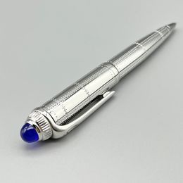 LAN CT Ballpoint Pen Silver Round Head Nail Writing Smooth Classic Office School Stationery 240229