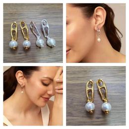 Dangle Earrings YS 2024 UNOde50 Selling Exquisite High Quality Pearl Women's Jewelry Gift Bag In Europe And America