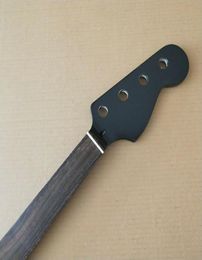 Fretless Black Maple 20 Fret Neck For Electric Bass Guitar Neck Parts 4 string6600870