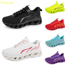 hot sale running shoes men woman white navy cream pink Grey trainers Soft bottom sneakers breathable GAI