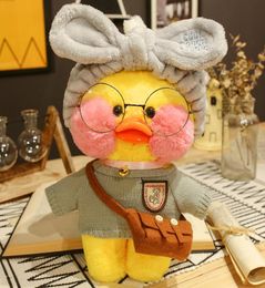 30CM Pink lalafanfan Kawaii Cafe Mimi Yellow Duck Plush Toy Cute Stuffed Doll Soft Animal Dolls Kids Kawaii Plush Toys Rag Doll 223091948