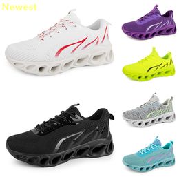2024 running shoes men woman black white green navy cream pink gray trainers Soft bottom sneakers breathable GAI
