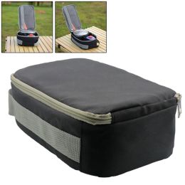 Bags Outdoor Carp Fishing Holdall Bags Camping Picnic Basket Gas Stove Canister Storage Bag Pot Pach For Tackle Tool Forks Spoons