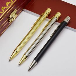 Luxury CT Brand Mini Fine holder Ballpoint Pen Classic Cute Stationery School Office Writing Refill Portable Gift Pens 240229