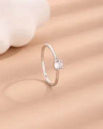 Cluster Rings 2024 Selling Wholesales Price Sterling 925 Silver Women's Ring With Simple Classic Style