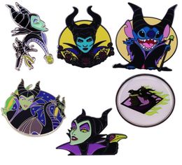 Excellent Quality Halloween Fashion Witch Jewellery Gifts Enamel Pins Collect Horror Movies Cartoon Brooches Backpack Lapel Badges8913460