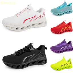 2024 running shoes spring men woman white navy cream Lime brown Clear green blue dark trainers Soft bottom sneakers breathable GAI