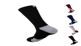 USA Professional Elite Basketball Socks Long Knee Athletic Sport Socks Men Fashion Compression Thermal Winter Socks wholes1964989