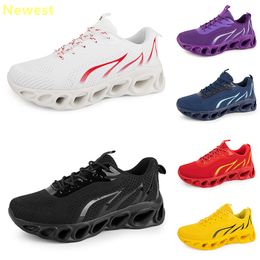 2024 hot sale running shoes men woman white navy black cream pink Grey trainers mens sneakers breathable GAI