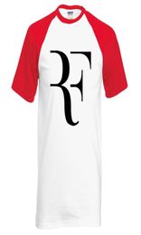 2018 new summer Roger Federer men t shirt RF raglan t shirt fashion 100 cotton hip hop loose tshirt tops tees brand clothing8190572