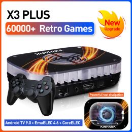 Consoles Retro Gaming Console With 60000+ Games Video Game Player Super Console X3 Plus With Two Joystick Arcade Game Box For MAME/DC/SS