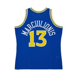 Stitched Basketball jerseys Sarunas Marciulionis 1990-91 mesh Hardwoods classic retro jersey S-6XL