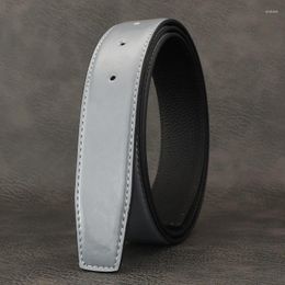 Belts Light Color Men Brand Genuine Leather 3.3cm For Pin Buckle And Slide High Quality Designer Casual Waistband