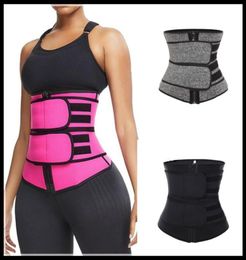 Women Waist Trainer Corset Neoprene Sweat Belt Tummy Slimming Sport Shapewear Breathable Belly Fitness Modelling Strap Shaper5591018